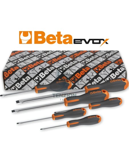 Set 6 Giraviti Per Viti Intaglio 0,5x4x75-1,6x10x200mm