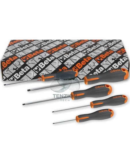 Set 5 Giraviti Per Viti Intaglio 0,4x2,5x60-1,2x6,5x150mm