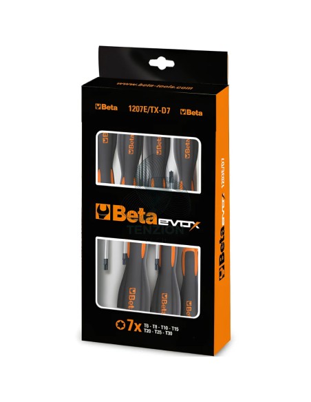 Set 13 Chiavi Maschio Torx Con Impugnatura T5-T45