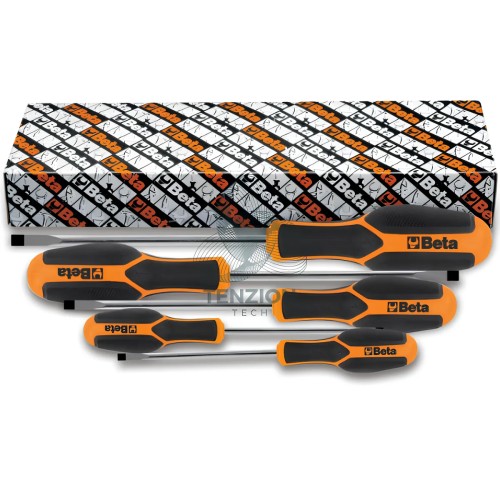Set 5 Giraviti Per Viti Intaglio 0,4x2,5x60-1,2x6,5x150mm