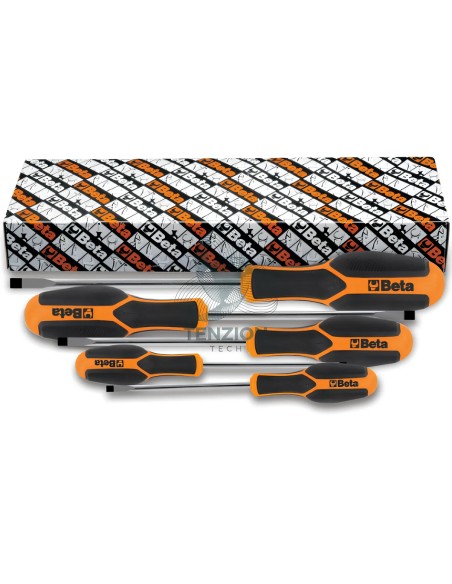 Set 5 Giraviti Per Viti Intaglio 0,4x2,5x60-1,2x6,5x150mm