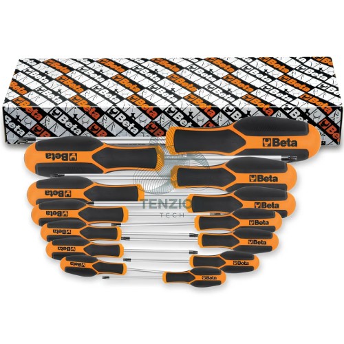 Set 13 Chiavi Maschio Torx Con Impugnatura T5-T45