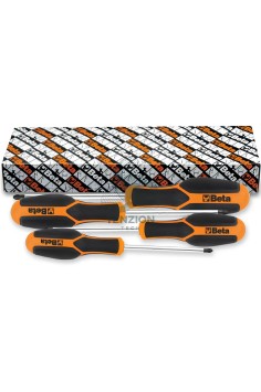 Set 4 Giraviti Per Viti Croce Pozidriv Supadriv PZ0-PZ3