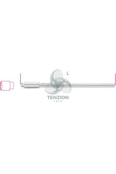 Portabussole Quadro Maschio 1/4" 2