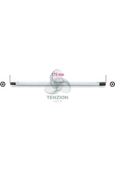 Chiave Maschio Bivalente Per Viti Torx Tamper Resistant 2