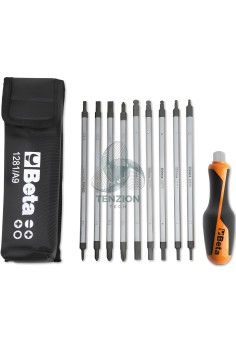 Set 9 Giraviti Bivalenti Con Impugnatura Di Manovra 1/4"