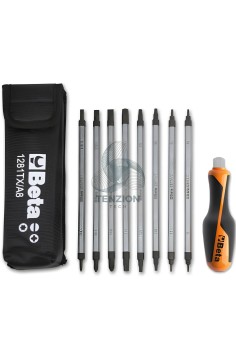 Set 8 Giraviti Bivalenti Con Impugnatura Di Manovra 1/4"