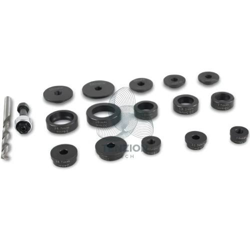 Set 10 Fustelle Per Installazione Sensori Di Parcheggio 17-32mm