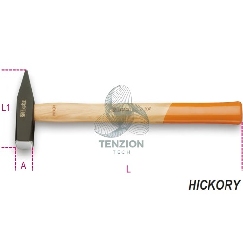 Martello Tipo Tedesco Per Meccanici Manico In Legno