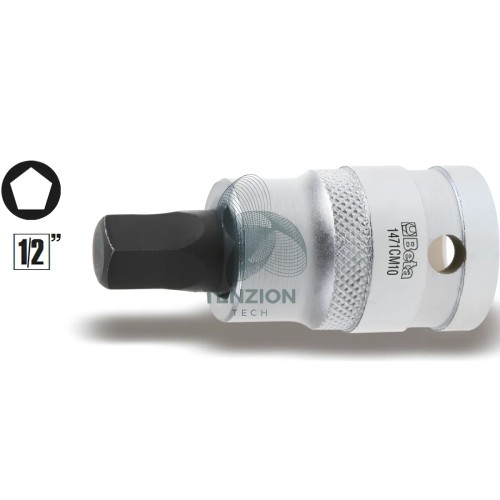 Chiave A Bussola Maschio Pentagonale Per Viti Pinze Freno 1/2" 10mm