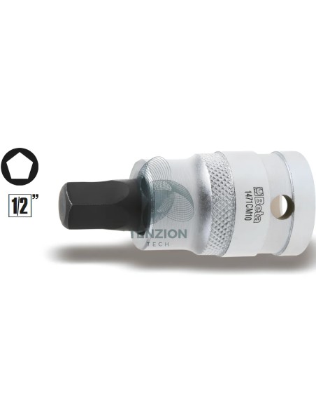 Chiave A Bussola Maschio Pentagonale Per Viti Pinze Freno 1/2" 10mm