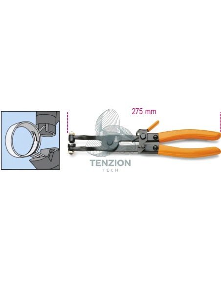Pinza Automatica Per Anelli Stringitubo Ø18-53mm
