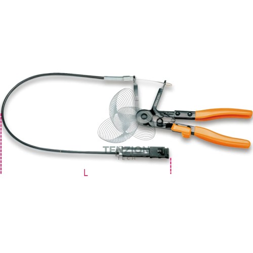 Pinza Automatica Con Prolunga Per Anelli Stringitubo Ø18-54mm