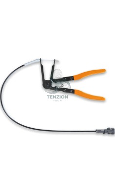 Pinza Con Prolunga Flessibile Testa Orientabile 360° Per Fascette Clic