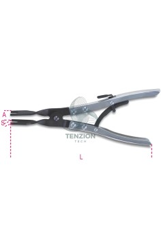 Pinza Per Fascette Di Scarico Con Perno Gruppo PSA 2