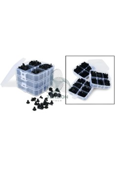 Set 625 Clips In Plastica