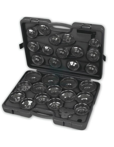 Set 28 Chiavi A Bussola Per Filtri Olio 1/2"