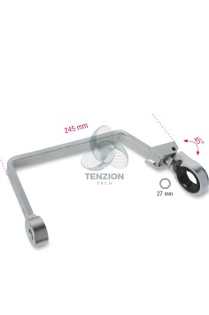 Chiave Per Filtri Olio Testa Cricchetto Orientabile 1/2" 27mm 2