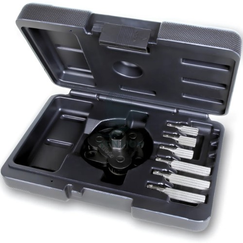 Chiave Autoregolabile Tre Bracci Per Filtri Olio Destrorsa Sinistrorsa 3/8" Ø50-100mm