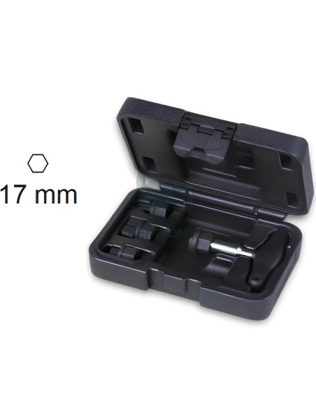 Set 5 Chiavi Speciali Per Tappi Olio In Plastica 3/8"