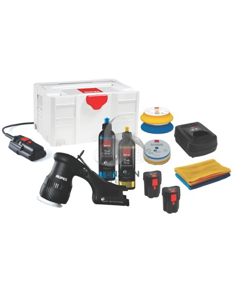 Kit Mini Lucidatrice Bigfoot 18V Ø75mm 2,5Ah - Rupes HLR75