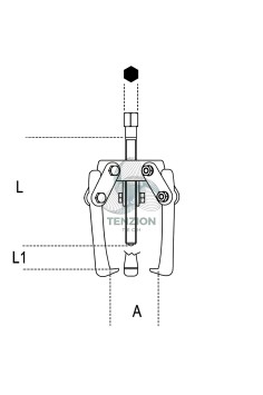 Estrattore Tre Griffe Oscillanti 2