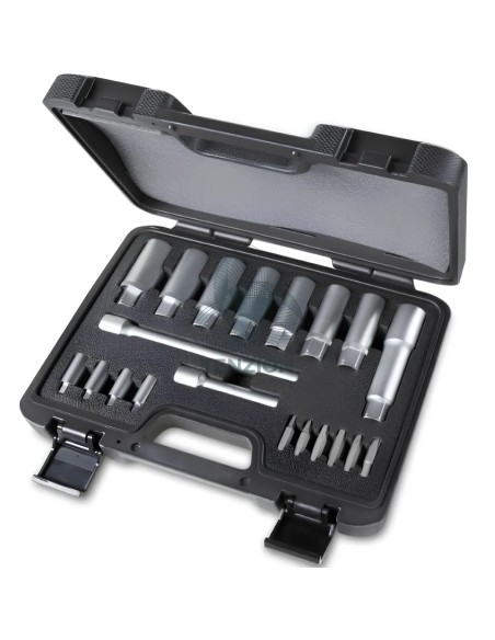 Set Per Smontaggio Teste Ammortizzatori 1/2" 5/16"