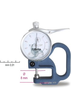 Misuratore Di Spessore Con Comparatore Lettura Centesimale 2