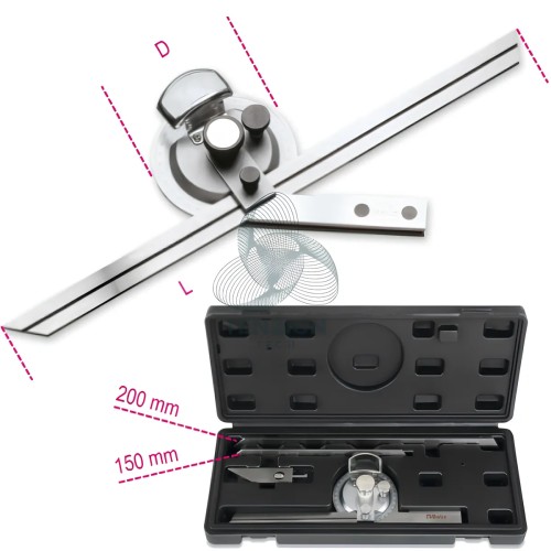 Rapportatore Angoli Acciaio Inox