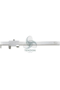 Calibro A Tracciare Con Rotella Acciaio Inox Lettura Decimale
