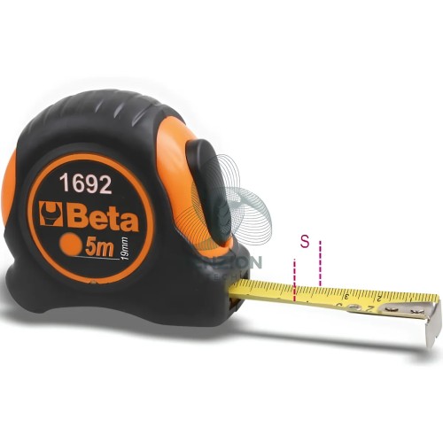 Flessometro Cassa Bimateriale Abs Antiurto Nastro Acciaio Classe Precisione II