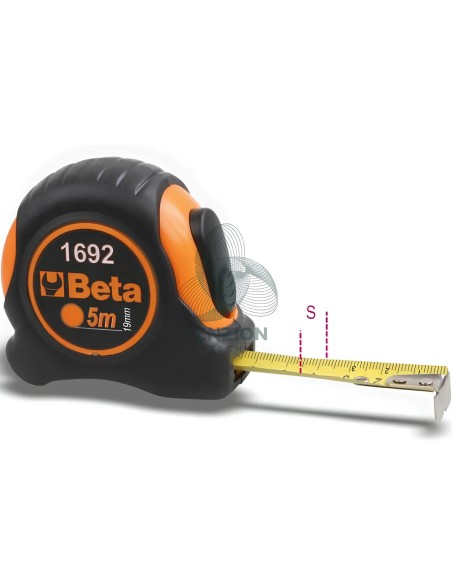 Flessometro Cassa Bimateriale Abs Antiurto Nastro Acciaio Classe Precisione II