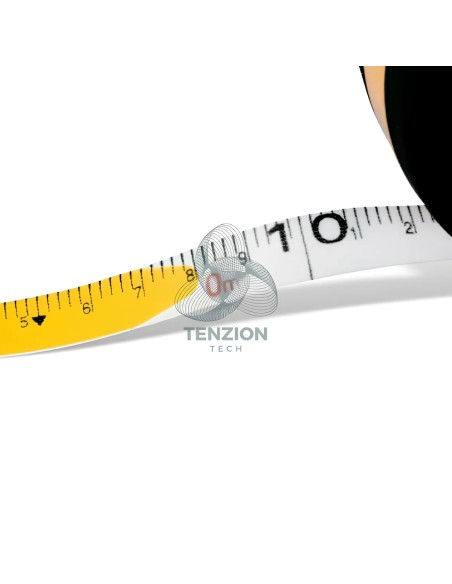 Rotella Metrica Cassa Abs Antiurto Nastro Fibra Di Vetro Ricoperto PVC Classe Precisione II