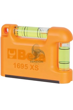 Livella Tascabile Magnetica Alluminio Profilato 2 Fiale Infrangibili Precisione 1mm/m