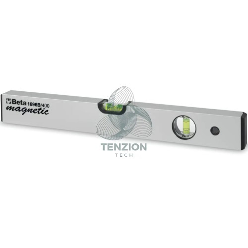 Livella Magnetica Alluminio Profilato Anodizzato 2 Fiale Infrangibili Precisione 1mm/m