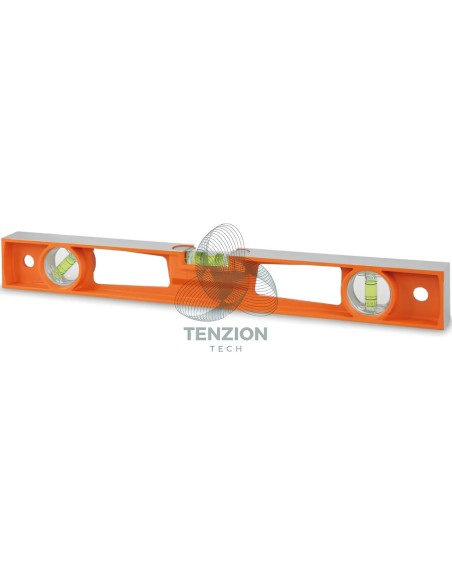 Livella Alluminio Pressofuso 4 Basi Rettificate 3 Fiale Infrangibili Precisione 1mm/m