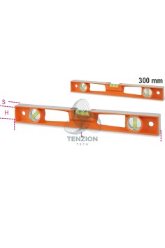Livella Alluminio Pressofuso 4 Basi Rettificate 3 Fiale Infrangibili Precisione 1mm/m 2