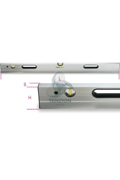 Stadie Alluminio 2 Fiale Infrangibili Precisione 1mm/m