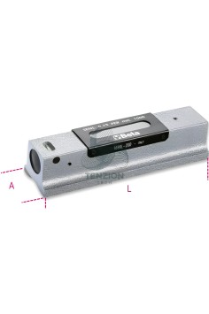 Livella Lineare Prismatica Rettificata Ghisa 2 Fiale Infrangibili Precisione 0,02mm/m