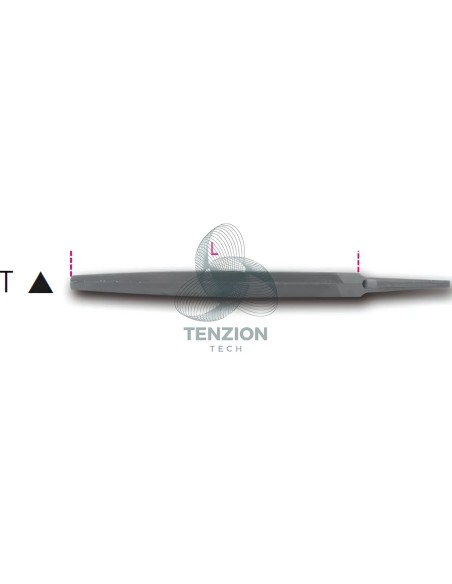 Lima Triangolare Taglio Mezzodolce
