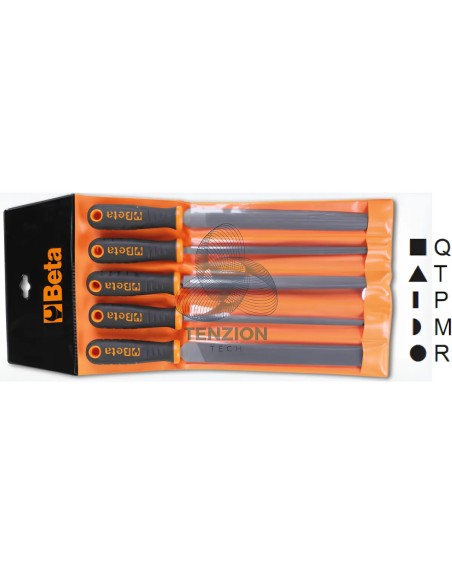 Set 5 Lime Taglio Mezzodolce Con Impugnatura