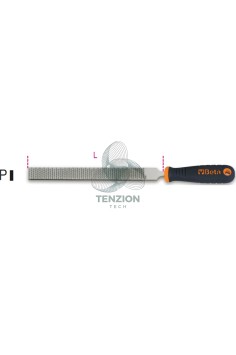 Raspa Lima Piatta 1 Lato Raspa Mezzodolce 1 Lato Lima Grossolano 8" 200mm
