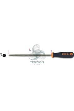 Raspa Tonda Con Impugnatura 8" 200mm