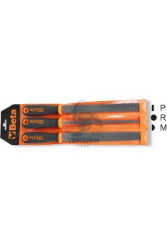 Set 3 Raspe Taglio Mezzodolce Con Impugnatura 8" 200mm