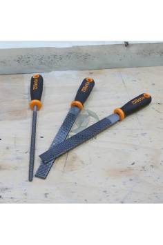 Set 3 Raspe Taglio Mezzodolce Con Impugnatura 8" 200mm 2