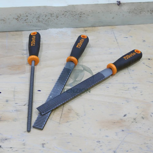Set 3 Raspe Taglio Mezzodolce Con Impugnatura 8" 200mm