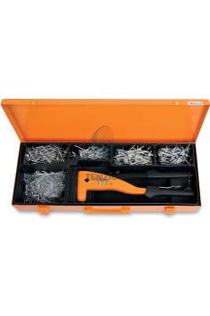 Rivettatrice In Lega Leggera Con 4 Testine 700 Rivetti