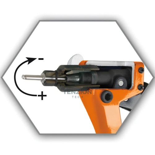 Rivettatrice Ultra Compatta Regolazione Sforzo Con 4 Testine