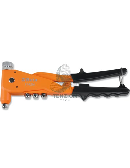 Rivettatrice Per Inserti Filettati Con 4 Testine 4 Perni