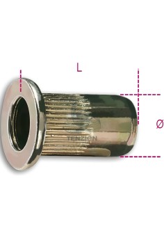 Rivetti In Acciaio Filettati Per Beta 1742N 1742AN 1946KF 20Pz